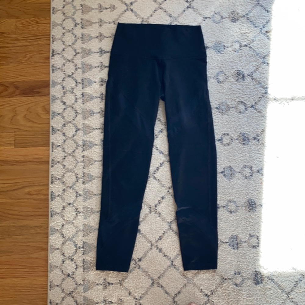 Aerie Black Mesh high Waisted Leggings